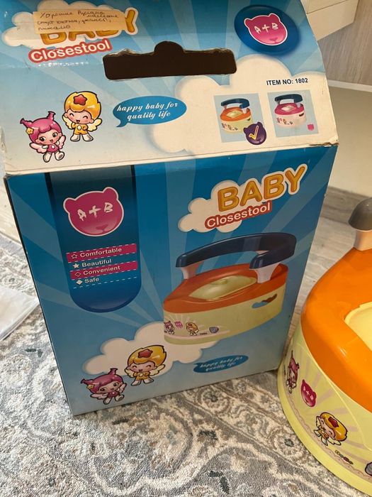 Новый детский горшок