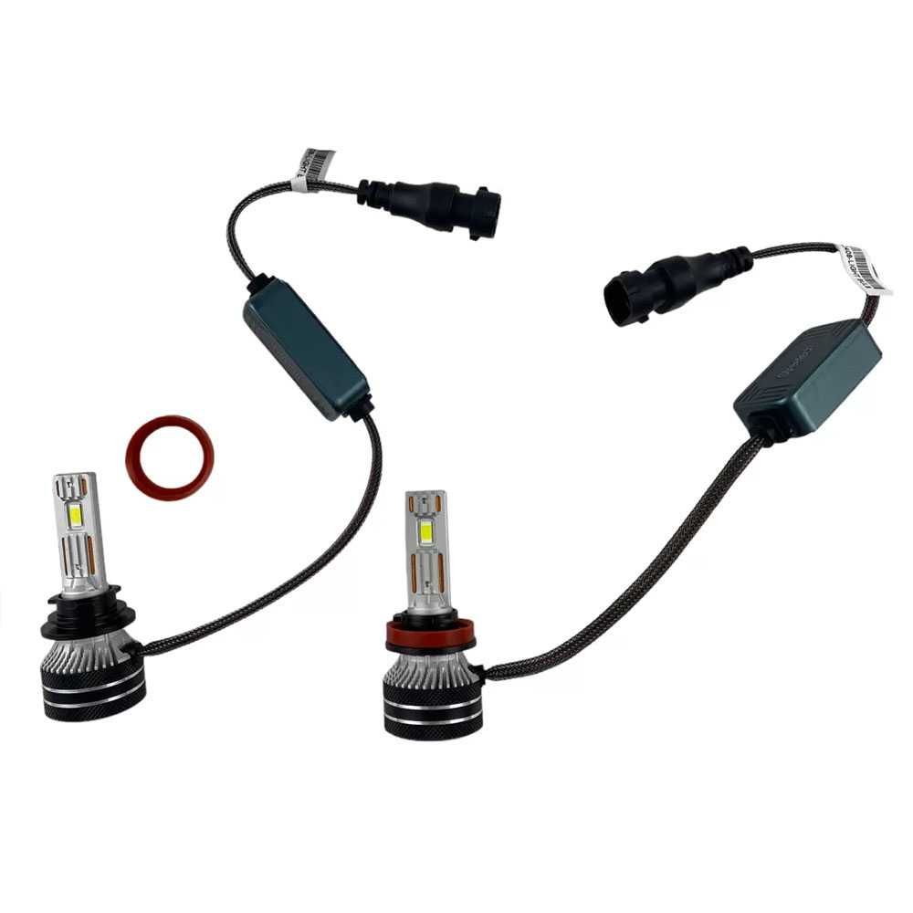 H11/H8/H9 LED система за фарове модел STN2,150000 Lux,45W,Canbus 6000K