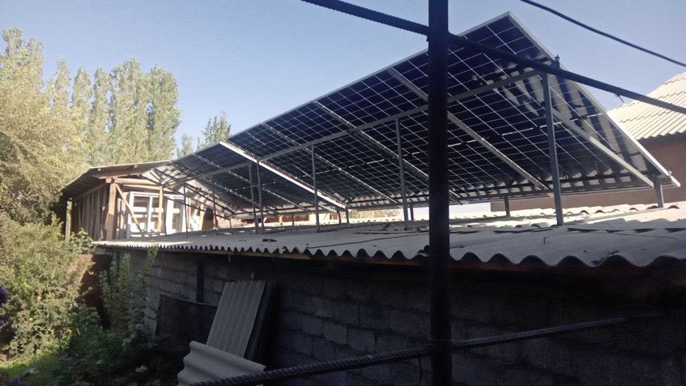 Quyosh panel podkluch ustanovka - установка солнечных панелей