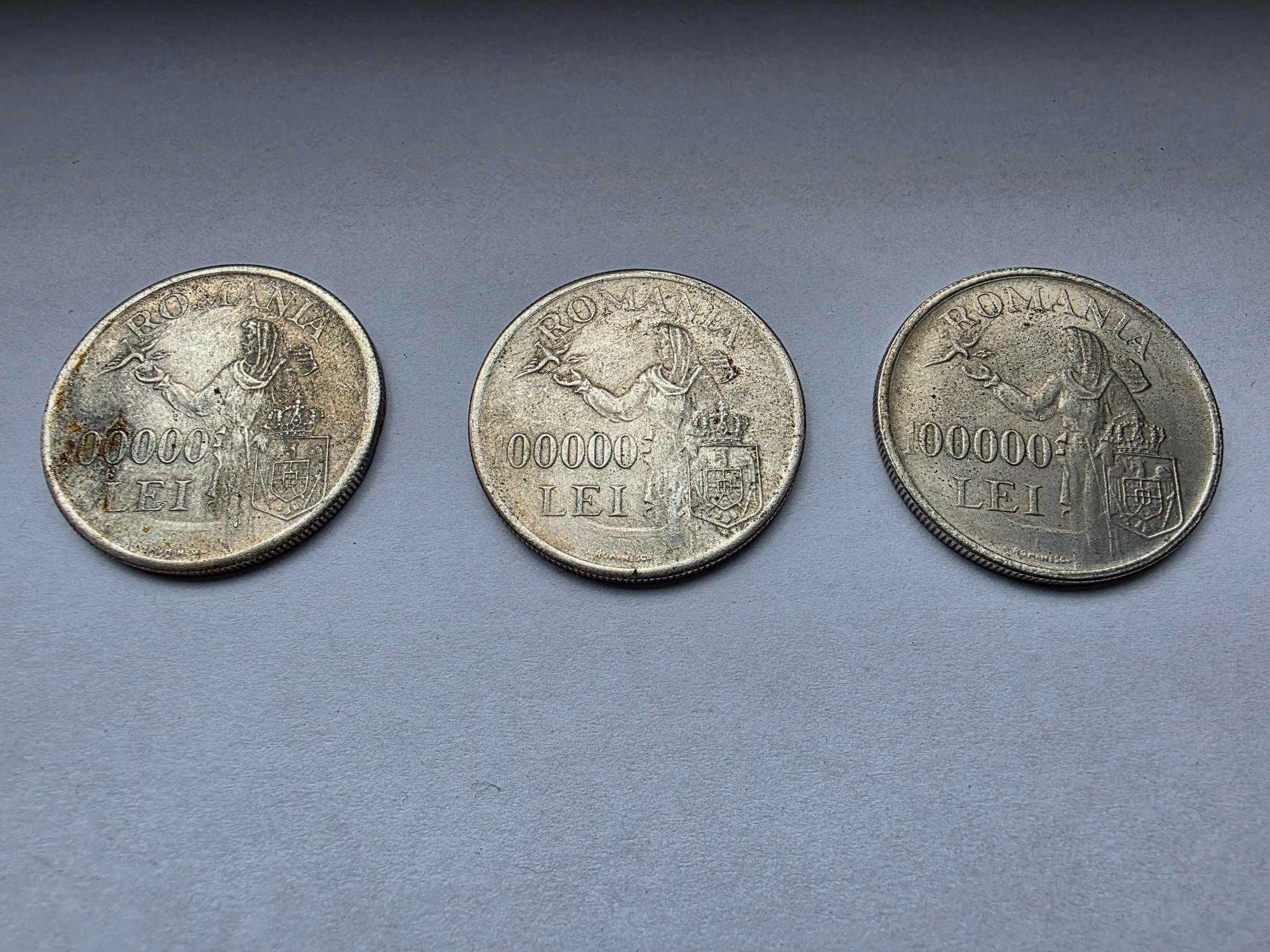 Monede colectie / Romania 100000 lei 1946 / Mihai I Regele Romanilor