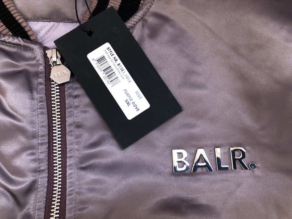 BALR. Hazel Loose Zip Trophy Bomber Jacket ОРИГИНАЛНО мъжко яке - 2XL