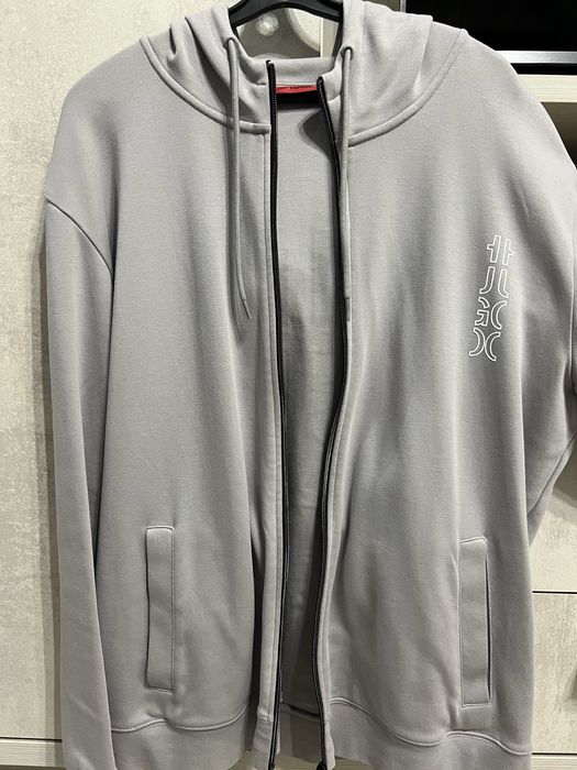 HUGO XL толстовка с капюшоном на замке!