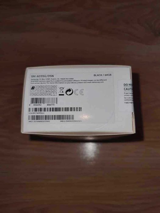 SAMSUNG Galaxy A03 64GB 6.5 inch 4GB Dual SIM Negru black nou Sigilat