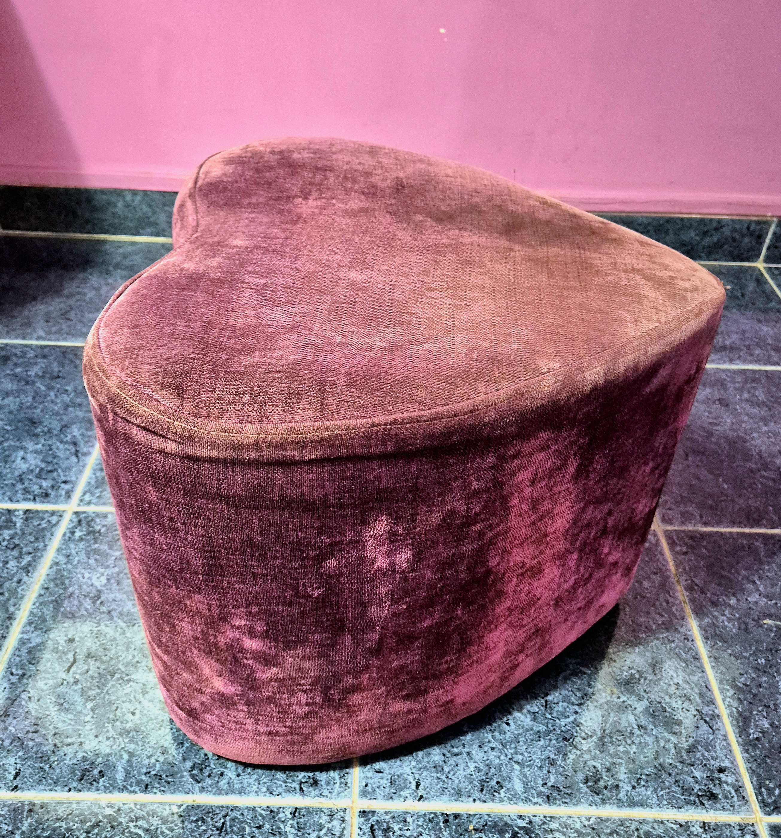 Taburet Material Textil Inima Mov