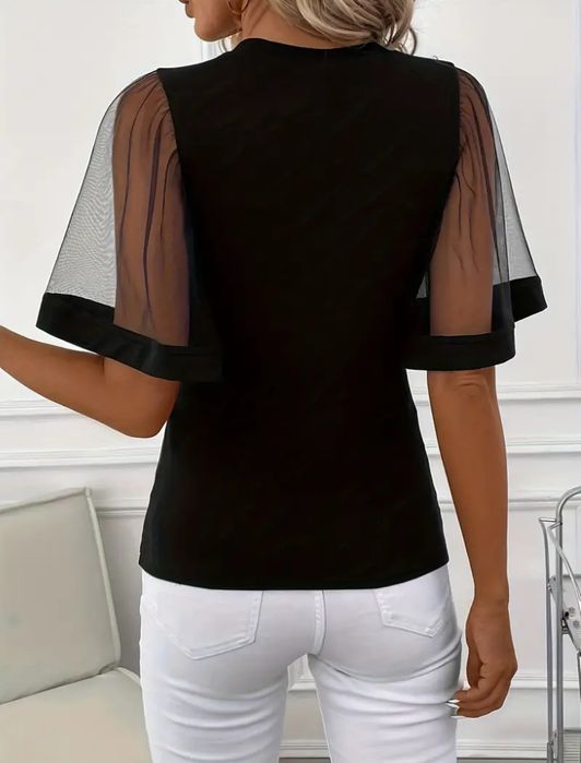 Продам однотонную сетчатую блузку. Обращаться на ватсап.