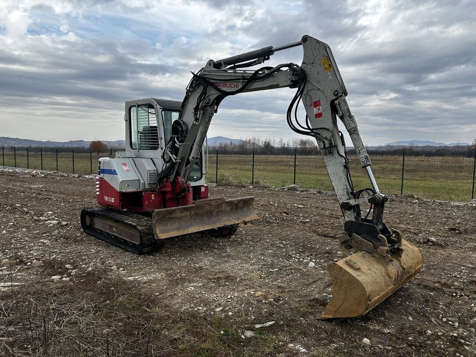 Excavator Takeuchi TB153 2016 miniexcavator 5.7t