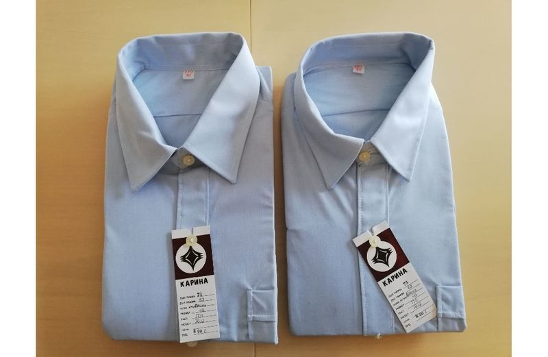 Мъжки български ризи от соц. време