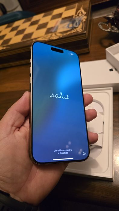 Iphone 16 Pro Max 256 gb ceas si casti