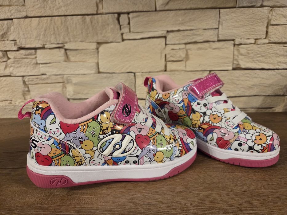 Vand adidasi cu role Heelys Dual Up X2 White / Pink / Multi 34 marime