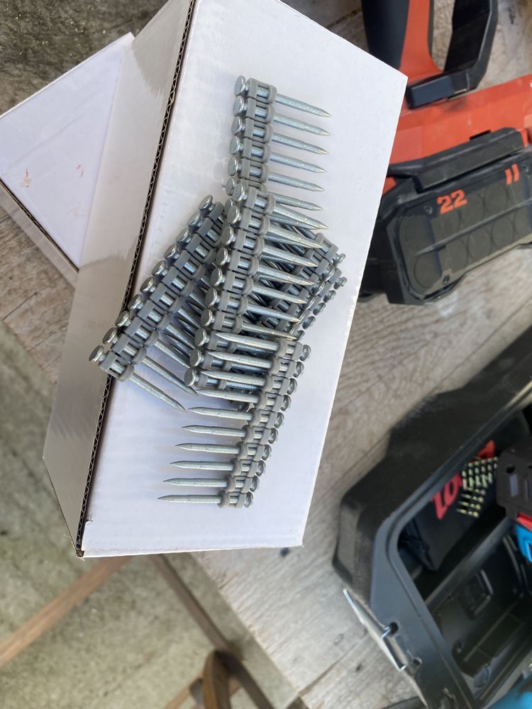 1.000 Cuie beton - 22 mm | Spit Pulsa, Wuerth, RawlPlug, Celo, Hilti