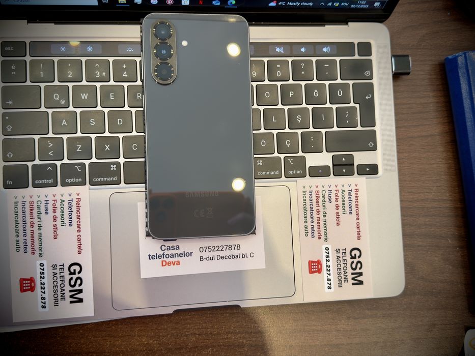 Samsung Galaxy A56, Dual SIM, 8GB RAM, 128GB, 5G, Awesome Graphite