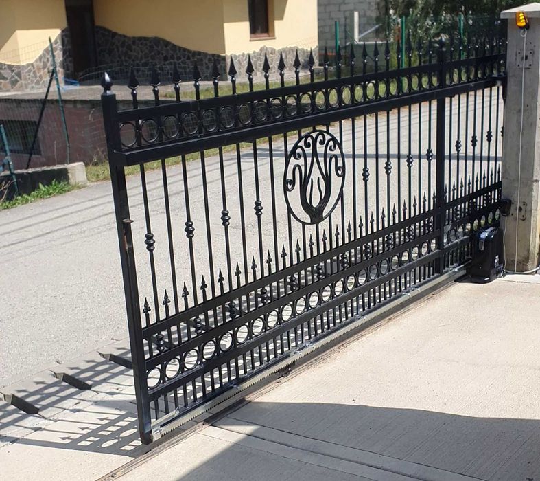 Automatizare poarta batanta culisanta sina Motorline montaj Bistrita