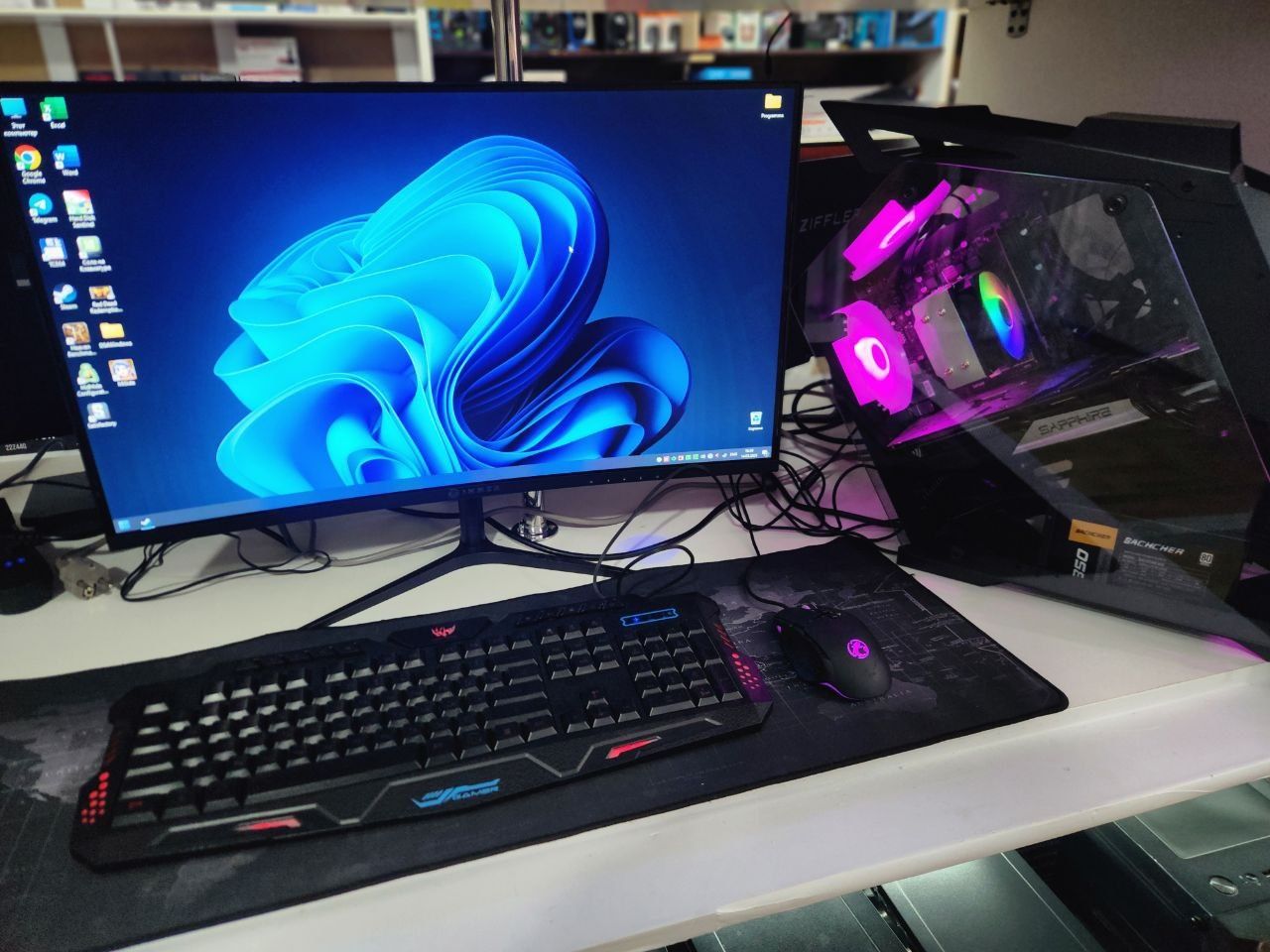 13-pokoleniya Core i5 13400F RX 5700XT 8gb Transformer keys!27 monitor