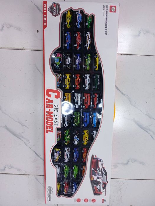 Машина металлическая набор 40 шт. Die-Cast Pull Back