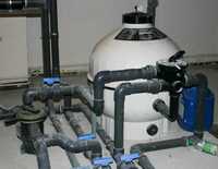 Установка для бассейна и фонтана оборудования системы фильтрации