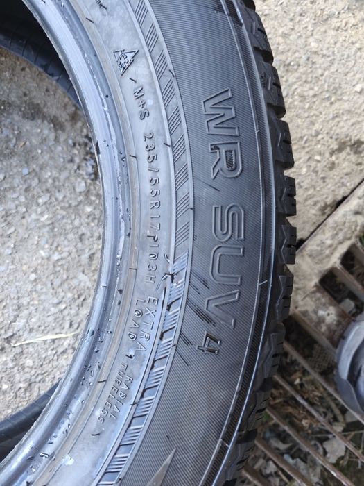235/55/17" 4бр Nokian wr suv4,dot2920,7mm