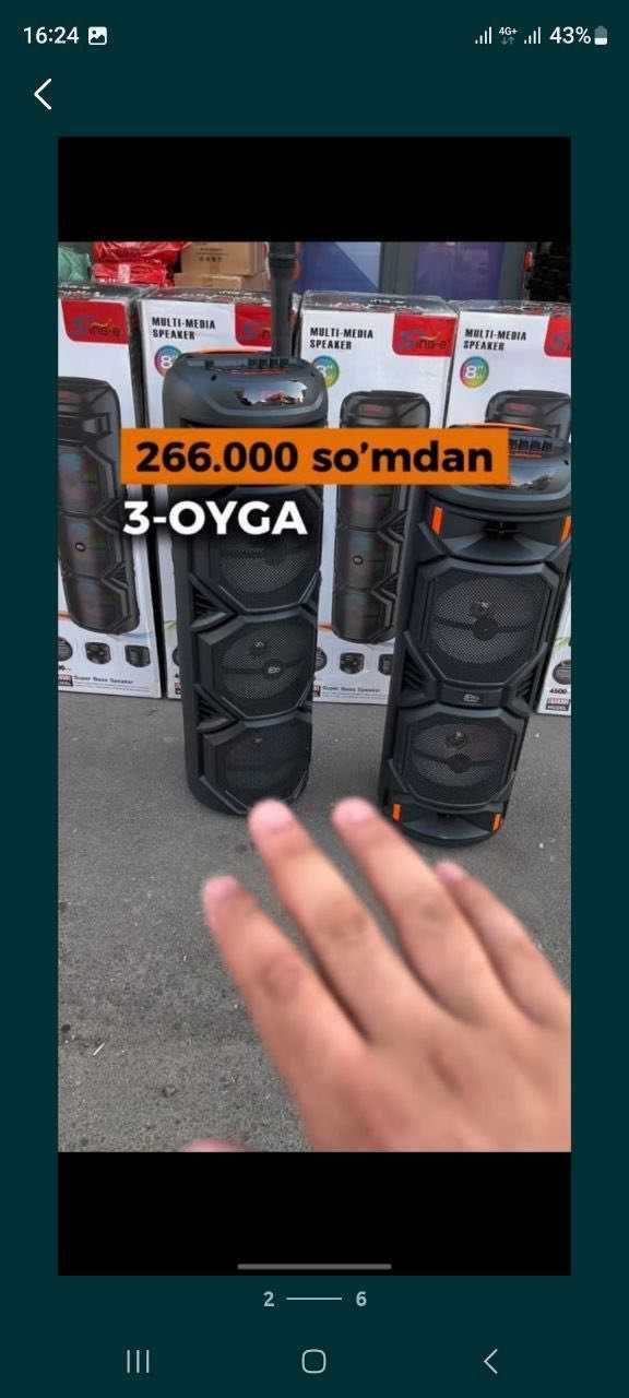Kalonka 3 talik . Boshlang'ich to'lovsiz