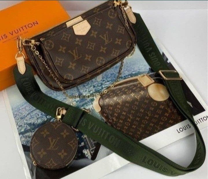 Geanta 3 in 1,super model,curea detasabila,saculet, etichetă