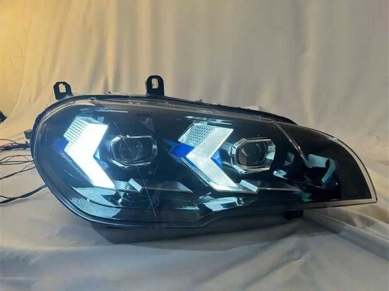 Комплект фарове BMW X5 E70 FULL LED DRL 2007 - 2013 година
