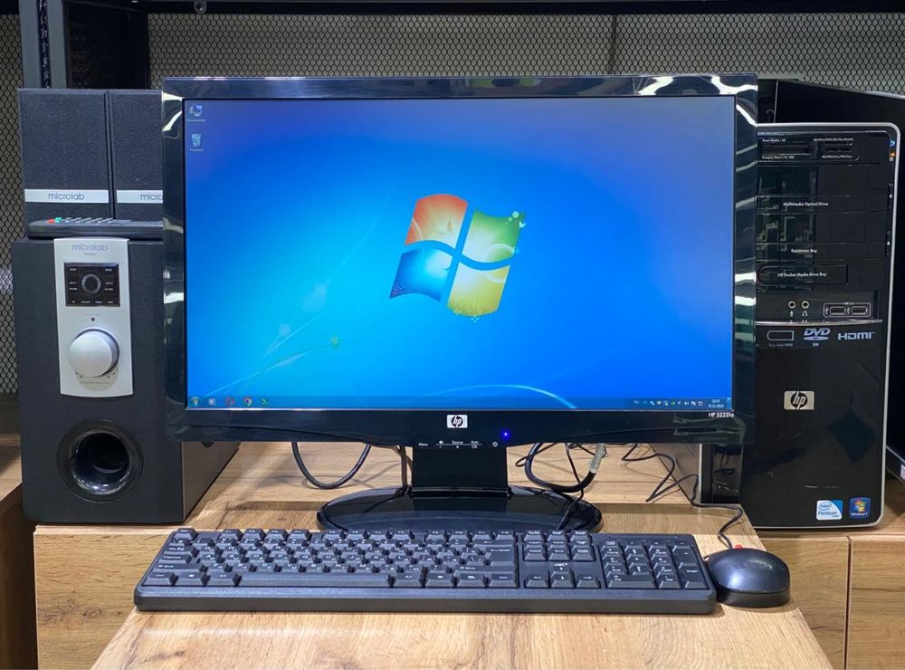 Компьютер в сборе HP, Intel core i3/3GB/HDD1TB, 9281/A10