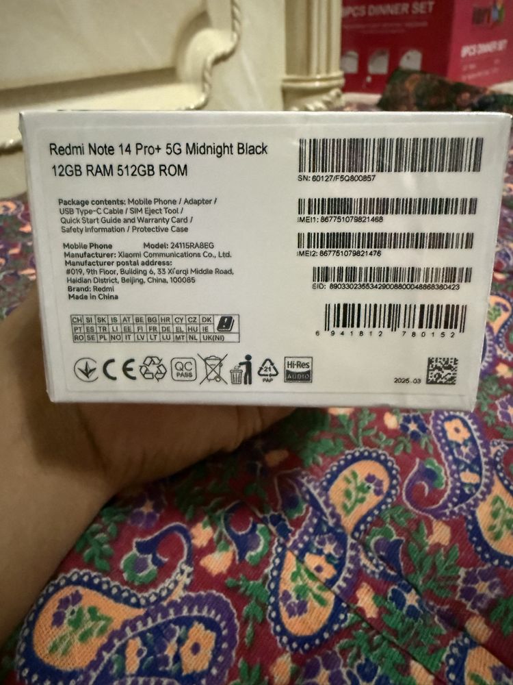 Redmi not 14 pro +