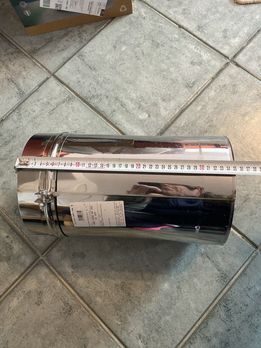 Tub inox evacuare fum , ventilatie, abur, etc