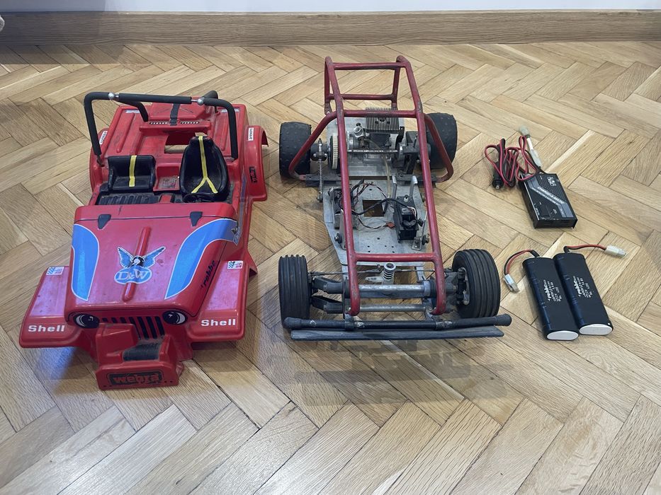 Robbe romax nitro rc 1/8 (радиоуправляма кола)