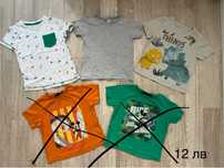 Употребявани тениски,панталони, блузи H&M, George 92 и 98см