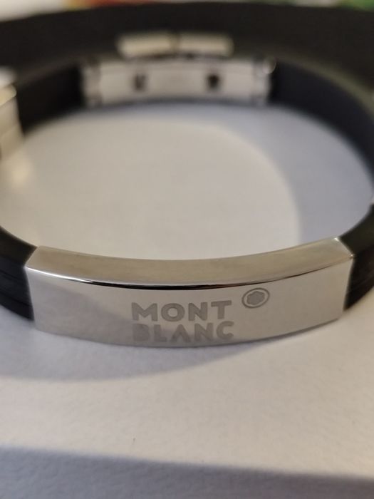 Мъжка гривна Mont blanc