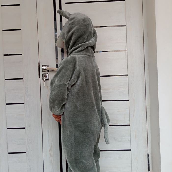 Yangi yilda bolalarga ayiqcha va bo'rini kiyimi sotiladi