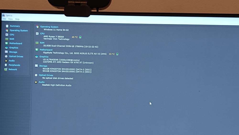 PC Gaming Ryzen 7 5800x si RX 6700XT