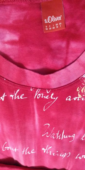 Bluza S, Oliver UK , la baza gatului cu maneci lungi, M