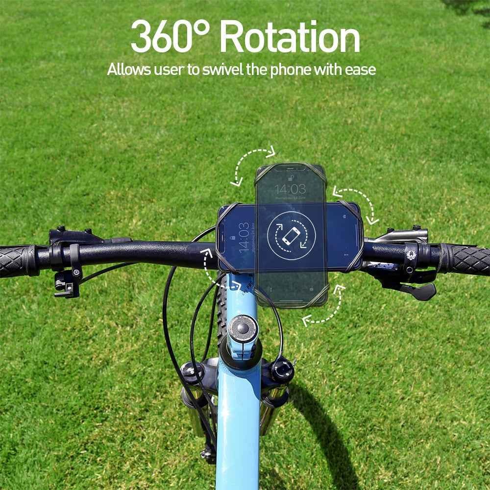 Suport bicicleta telefon detașabil Tellur, 4" 6.5" + produs GRATUIT