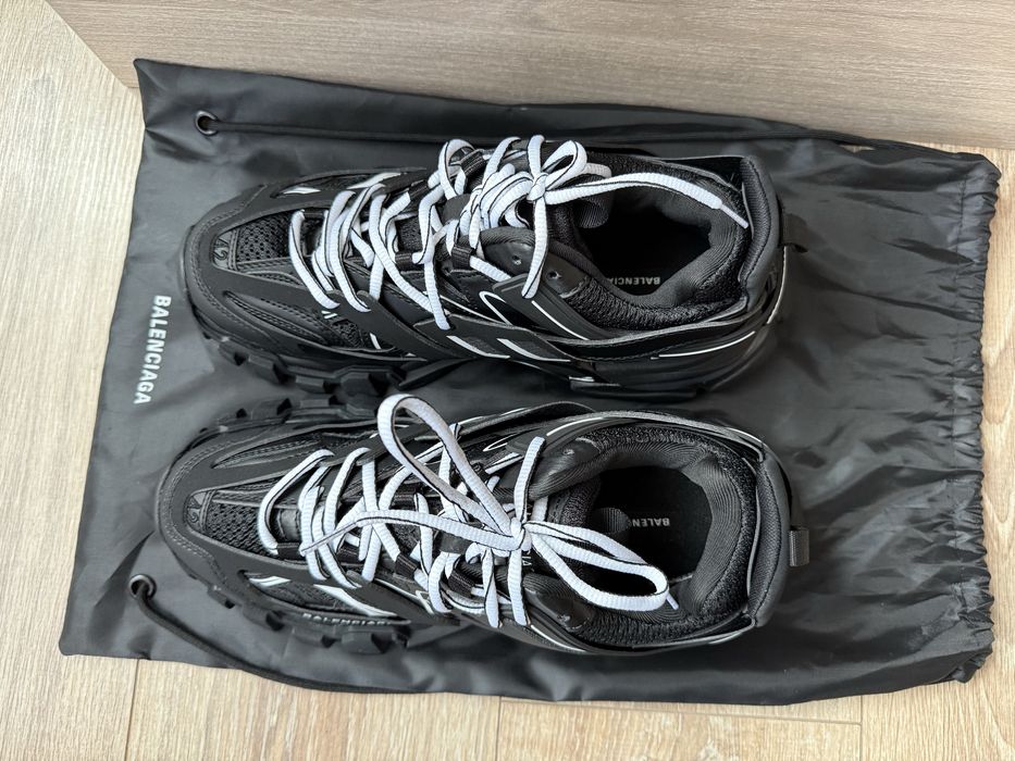 Balenciaga Track Black White