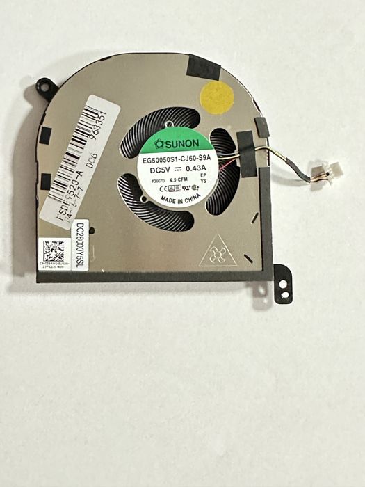 Cooler procesor LAPTOP DELL DC28000Y5SL