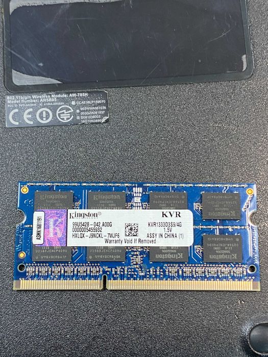 Лаптоп ASUS K72J-TY020D на части