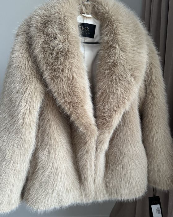 Новая шуба из стриженной шерсти