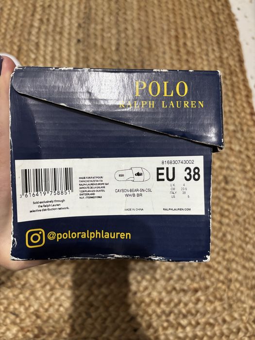 Ralph Lauren джапанки или slides 37