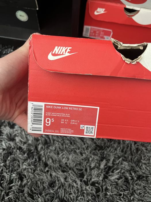 Оригинални Nike Dunk Low 43