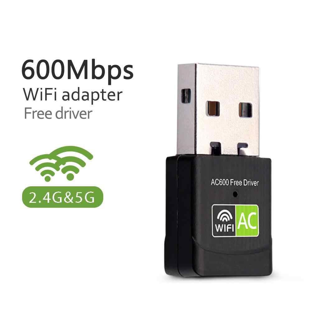 Adaptor Wireless USB AC, Wifi 600Mbps, 2.4G / 5G 802.11n/g/a/ac cod 98
