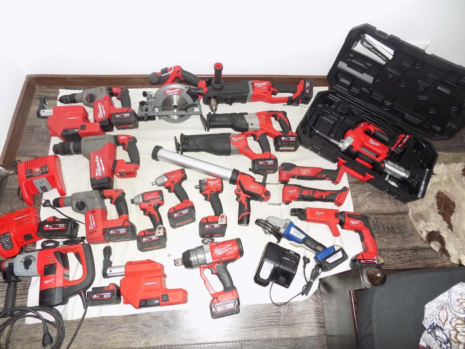 Milwaukee M18 CHX , M18 CSX , HD 18 SX , M18 FRAD 2 , Flex 18V Berner