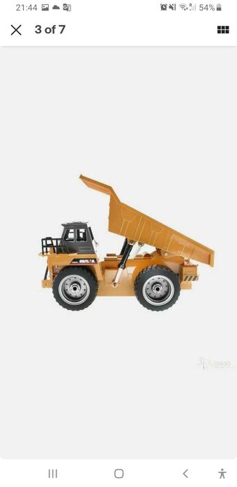 Basculanta din fier Huina, cu telecomandă RC - 2,4 GHz Cadou Craciun