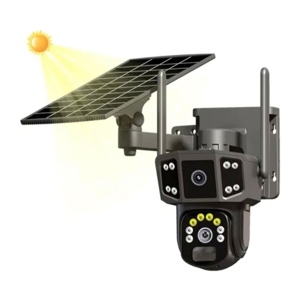 4G Соларна Камера със SIM КАРТА  DUAL LENSE IPC-V380-P3