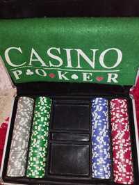 Vând set Poker Casino