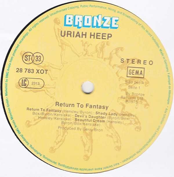 Uriah Heep (  5 альбомов, 5 виниловых пластинкок )