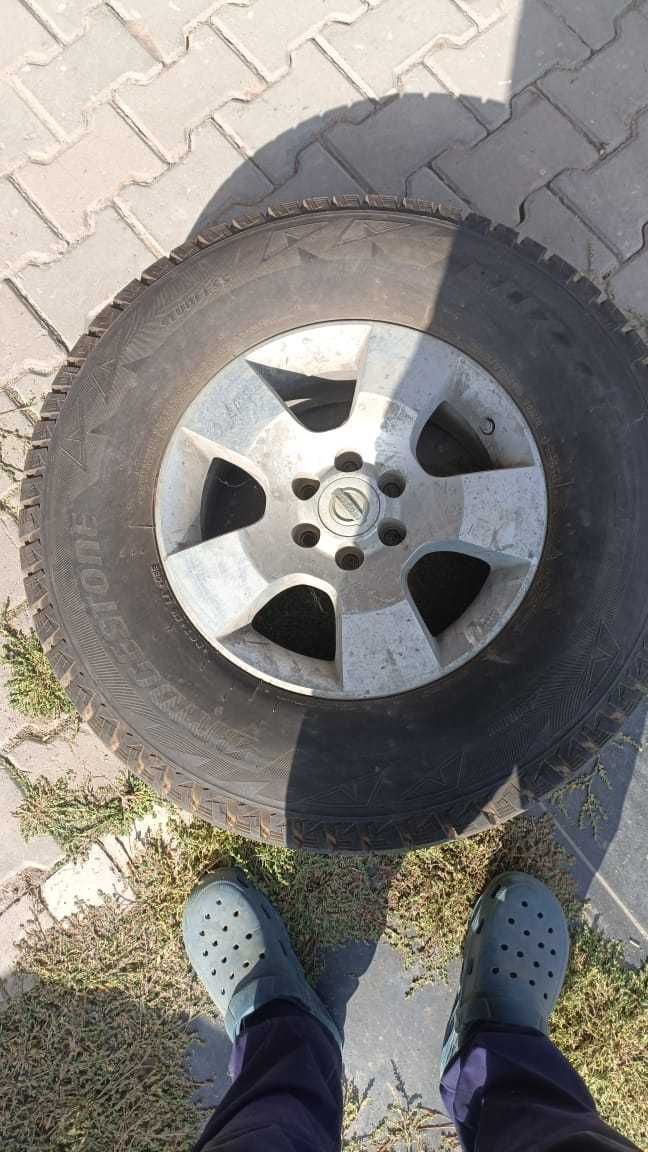 Шины на Nissan pathfinder с дискам