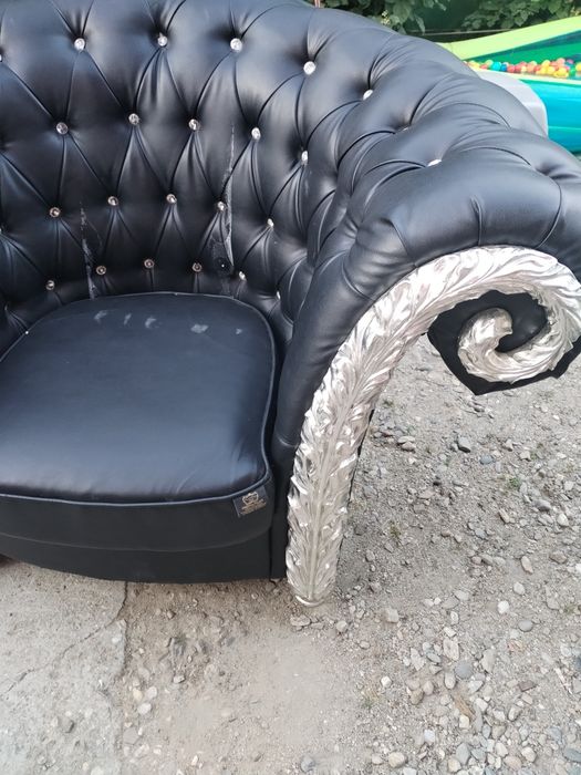 Vând fotoliu imitație din piele