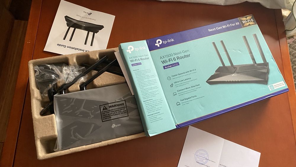 Новый модем, Wi-Fi роутер TP-LINK Archer AX10