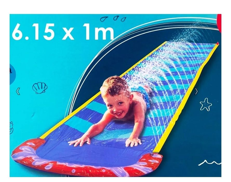 Пръскаща водна пързалка 6,15*1м