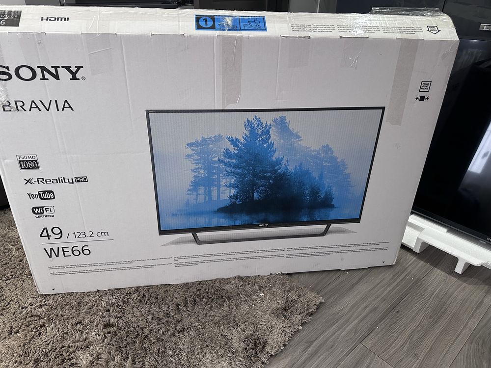 Vand televizor Smart SONY Bravia 123,2 cm A+